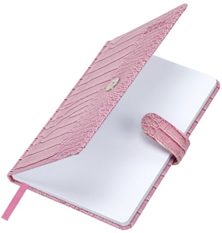 Еженедельник датированный 2026 А5 145х215 мм, BRAUBERG "Party", под кожу, коралловый, 117178