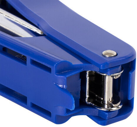 Степлер №10 STAFF "Basic", до 12 листов, с антистеплером, синий, 228738