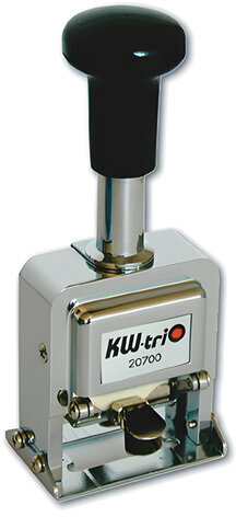 Нумератор KW-trio, 7-разрядный, автоматический, металлический, 20700