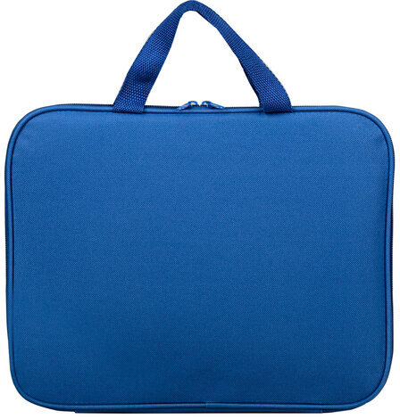 Папка на молнии с ручками STAFF EVERYDAY, А4, полиэстер, синяя, 270731