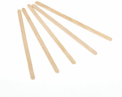 Размешиватель одноразовый деревянный 140 мм, КОМПЛЕКТ 1000 шт., БЕЛЫЙ АИСТ, 607576, 70