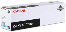 Тонер CANON (C-EXV17C) iR4080/4580/5185, голубой, оригинальный, ресурс 30000 стр., 0261b002