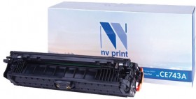 Картридж лазерный NV PRINT (NV-CE743A) для HP CP5220/CP5225/CP5225dn/CP5225n, пурпурный, ресурс 7300 страниц