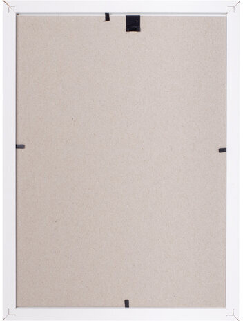 Рамка 21х30 см белая STAFF "Grand", багет 18 мм, стекло, МДФ, 391207