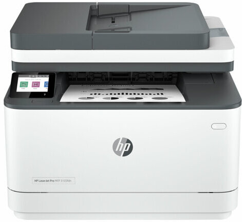 МФУ лазерное HP LaserJet Pro 3103fdn "4 в 1", А4, 33 стр./мин., 50000 стр./мес., ДУПЛЕКС, АПД, сетевая карта, 3G631A