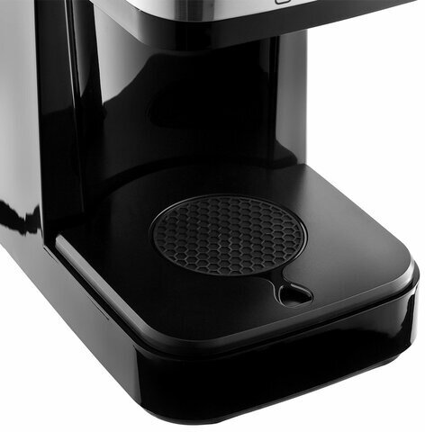 Кофеварка капельная BRAYER BR1125, 900 Вт, объем 1,25 л, LED-дисплей, термокружка в ПОДАРОК, черная