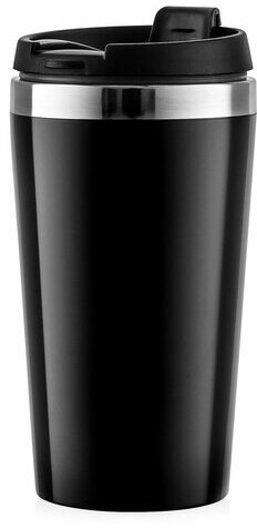 Кофеварка капельная BRAYER BR1125, 900 Вт, объем 1,25 л, LED-дисплей, термокружка в ПОДАРОК, черная