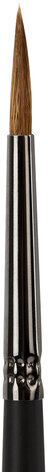 Кисть художественная проф. BRAUBERG ART CLASSIC, колонок, круглая, № 3, длинная ручка, 200924