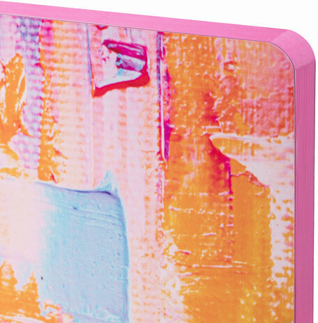 Ежедневник недатированный B6 (127х186 мм), BRAUBERG VISTA, под кожу, гибкий, 136 л., "Blur", 112116