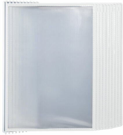 Демосистема настенная на 10 панелей, с 10 белыми панелями А4, STAFF, 238145