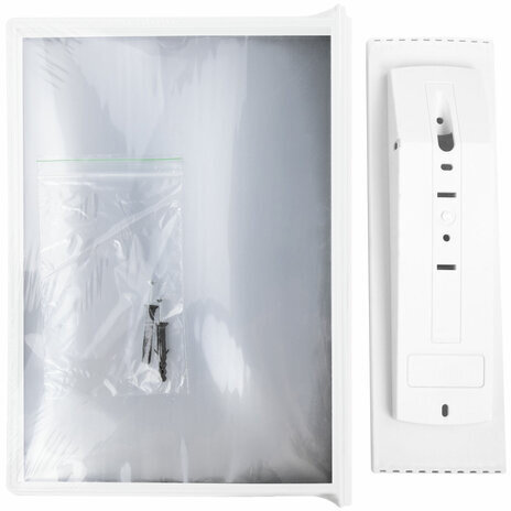 Демосистема настенная на 10 панелей, с 10 белыми панелями А4, STAFF, 238145