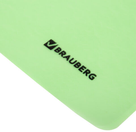 Скоросшиватель пластиковый BRAUBERG "Pastel" А4, 130/180 мкм, мятный, 270458