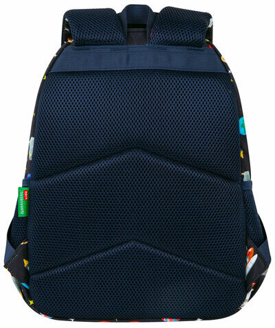 Рюкзак BRAUBERG KIDS SET, с пеналом в комплекте, 2 отделения, "Space infinity", 37x28x16 см, 272099