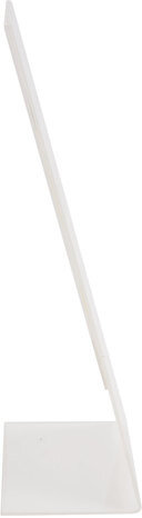 Подставка настольная для рекламных материалов МАЛОГО ФОРМАТА (150х210 мм), А5, односторонняя, вертикальная, BRAUBERG, 290416