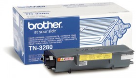 Картридж лазерный BROTHER (TN3280) HL-5340D/5350DN5370W и другие, оригинальный, ресурс 8000 стр.