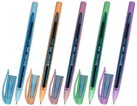 Ручка шариковая масляная BRAUBERG &quot;BOMB GT Pastel&quot;, СИНЯЯ, прорезиненный корпус ассорти, узел 0,7 мм, линия письма 0,35 мм, 143347