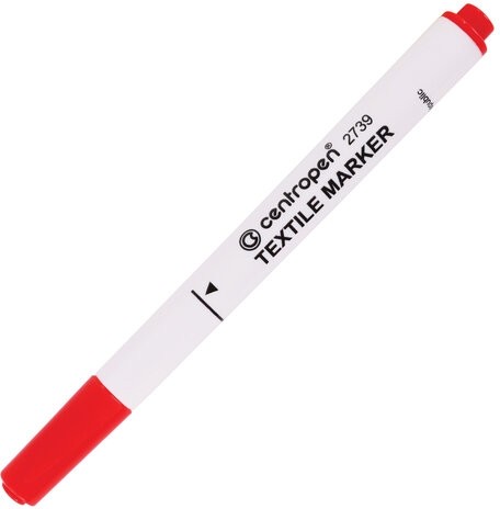 Маркеры для ткани 6 ЦВЕТОВ CENTROPEN "Textile Marker", круглый наконечник, 1,8 мм, 2739/6, 5 2739 0610