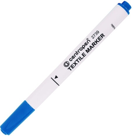 Маркеры для ткани 6 ЦВЕТОВ CENTROPEN "Textile Marker", круглый наконечник, 1,8 мм, 2739/6, 5 2739 0610