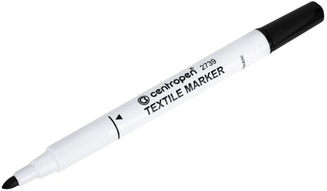 Маркеры для ткани 6 ЦВЕТОВ CENTROPEN "Textile Marker", круглый наконечник, 1,8 мм, 2739/6, 5 2739 0610