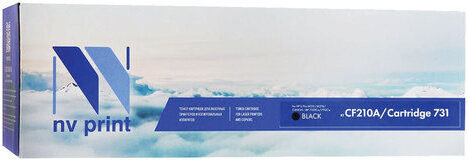 Картридж лазерный NV PRINT (NV-CF210A/731Bk) для HP M251nw/M276nw/CANON LBP-7110Cw, черный, ресурс 1600 страниц