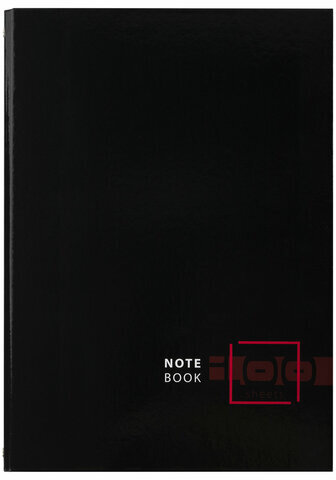 Тетрадь на кольцах БОЛЬШАЯ 210х305 мм А4, 100 л., обложка картон, клетка, BRAUBERG "Dark", 404101