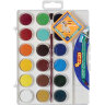 Краски акварельные JOVI (Испания), 18 цветов, с кистью, пластиковая коробка, европодвес, 800/18
