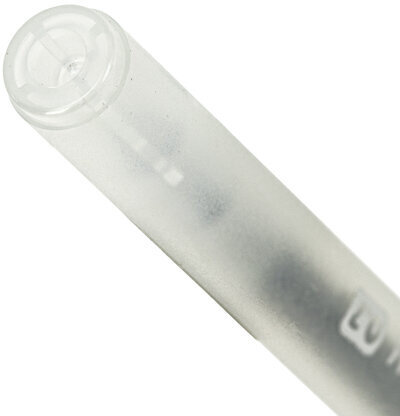 Ручка гелевая РОССИЯ "АРКТИКА-М", ЧЕРНАЯ, корпус тонированный, узел 0,7 мм, линия письма 0,5 мм, BRAUBERG, 143958