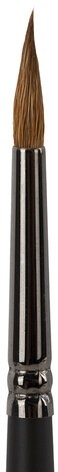 Кисть художественная проф. BRAUBERG ART CLASSIC, колонок, круглая, № 4, длинная ручка, 200925