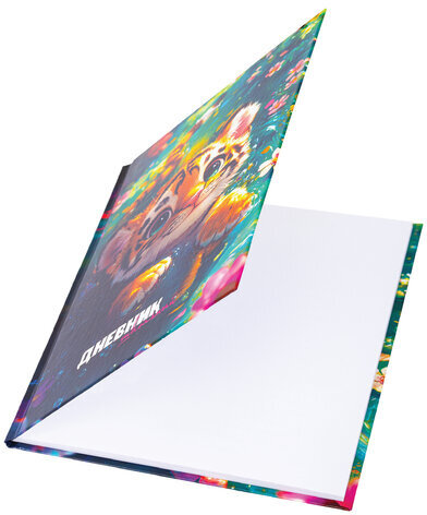 Дневник 1-11 класс 40 л., твердый, BRAUBERG, глянцевая ламинация, "Тигренок", 107168