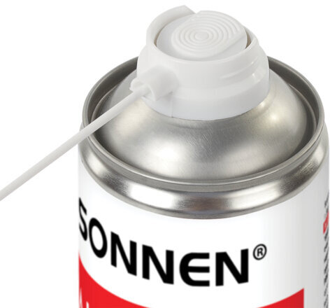 Чистящий баллон со сжатым воздухом/пневмоочиститель SONNEN 1000 мл, 513755