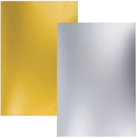 Картон цветной А4 МЕЛОВАННЫЙ (глянцевый) ВОЛШЕБНЫЙ, 7 листов, 7 цветов, в папке, ЮНЛАНДИЯ, 200х290 мм, "Рыбка", 111315