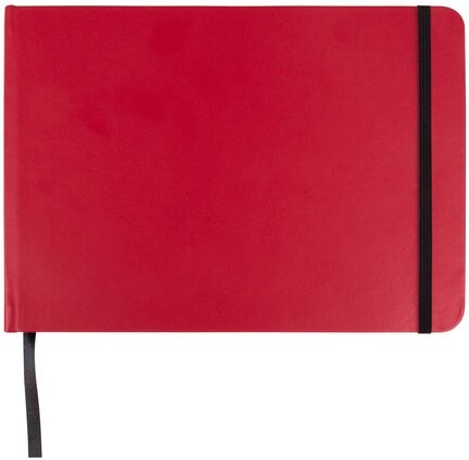 Скетчбук для акварели, 200 г/м2, 148х210 мм, среднее зерно, 40 л., КОЖЗАМ, резинка, BRAUBERG ART PREMIERE, 113265