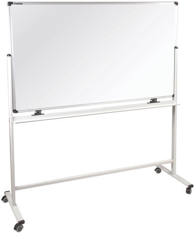 Доска магнитно-маркерная НА СТЕНДЕ 120х180 см, 2-сторонняя, ГАРАНТИЯ 10 ЛЕТ, BRAUBERG Premium, 236927