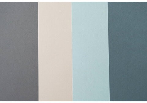 Папка для пастели БОЛЬШАЯ А3 297х380 мм, 8 листов, 4 цвета, 150 г/м2, "Пастельный класс", П-3916