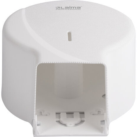 Диспенсер для туалетной бумаги LAIMA PROFESSIONAL ORIGINAL (Система T2), малый, белый, ABS, 605766