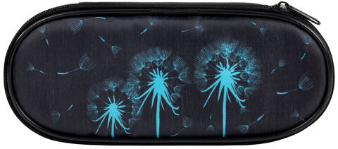 Пенал-футляр BRAUBERG, 1 отделение, полиэстер, органайзер, 21х9х5 см, "Dandelions", 271032
