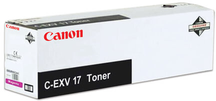Тонер CANON (C-EXV17M) iR4080/4580/5185, пурпурный, оригинальный, ресурс 30000 стр., 0260b002