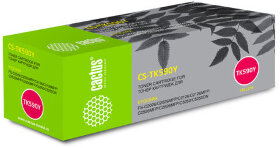 Тонер-картридж CACTUS (CS-TK590Y) для KYOCERA FS-C2026MFP/2126MFP/2626MFP, желтый, ресурс 5000 стр.