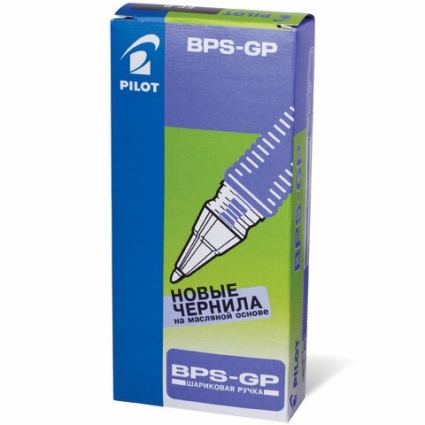 Ручка шариковая масляная с грипом PILOT "BPS-GP", ЧЕРНАЯ, корпус прозрачный, узел 0,5 мм, линия письма 0,25 мм, BPS-GP-EF, BPS-GP-ЕF