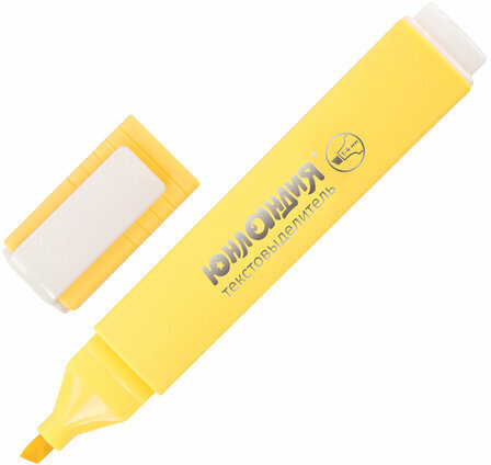 Текстовыделитель ЮНЛАНДИЯ "COLORSTAR PASTEL", ВАНИЛЬ, линия 1-4 мм, 151710