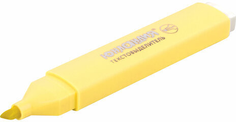 Текстовыделитель ЮНЛАНДИЯ "COLORSTAR PASTEL", ВАНИЛЬ, линия 1-4 мм, 151710