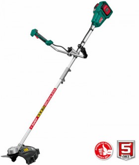 Триммер АККУМУЛЯТОРНЫЙ ЗУБР, с двумя аккумуляторами,7000 об/мин,ширина скашивания 35 см, ТАБ-365-22