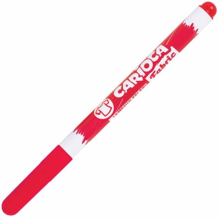 Маркеры для ткани CARIOCA (Италия) "Fabric", 10 цветов, круглый наконечник 2,6 мм, 42909