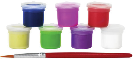 Раскраска по номерам А4, ЮНЛАНДИЯ "ДИНОЗАВРЫ", С АКРИЛОВЫМИ КРАСКАМИ, на картоне, кисть, 661595