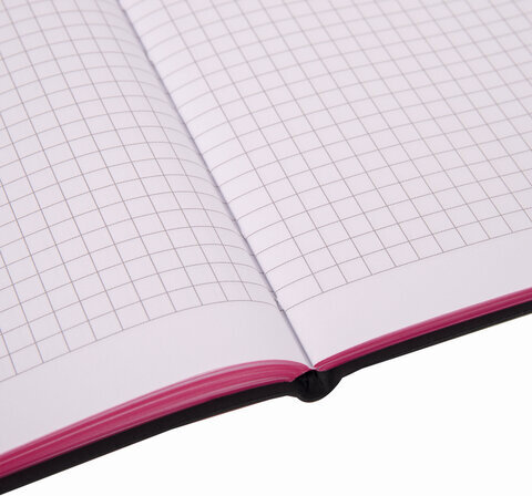 Тетрадь А5 (168х208 мм), 80 л., сшивка, клетка, под кожу, BRAUBERG VISTA, "Ultraviolet", 403914