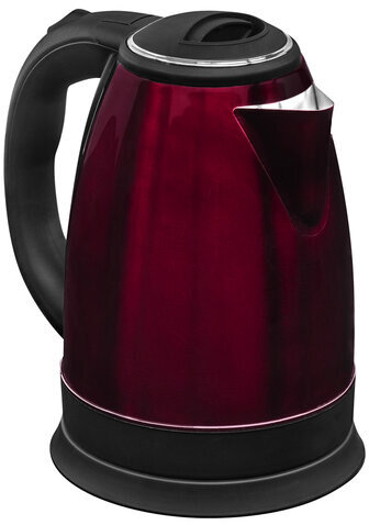 Чайник SONNEN KT-118С, 1,8 л, 1500 Вт, закрытый нагревательный элемент, нержавеющая сталь, кофейный, 452928