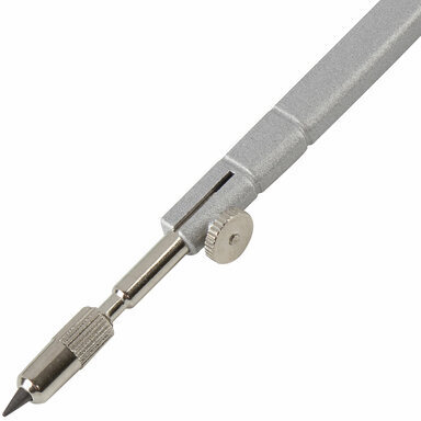 Готовальня BRAUBERG "Klasse", 7 предметов: циркуль+кронциркуль, рейсфедер + держатель, 2 вставки, грифель, 210344