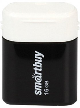 Флеш-диск 16 GB, SMARTBUY Lara, USB 2.0, черный, SB16GBLARA-K
