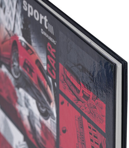 Дневник 1-11 класс 40 л., твердый, BRAUBERG, глянцевая ламинация, "Авто", 107170