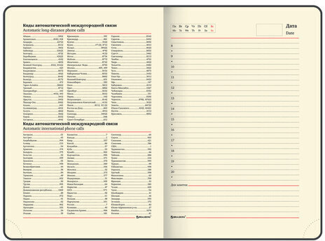 Ежедневник недатированный А5 138х213 мм BRAUBERG "Imperial" под кожу, 160 л., бирюзовый, 111857